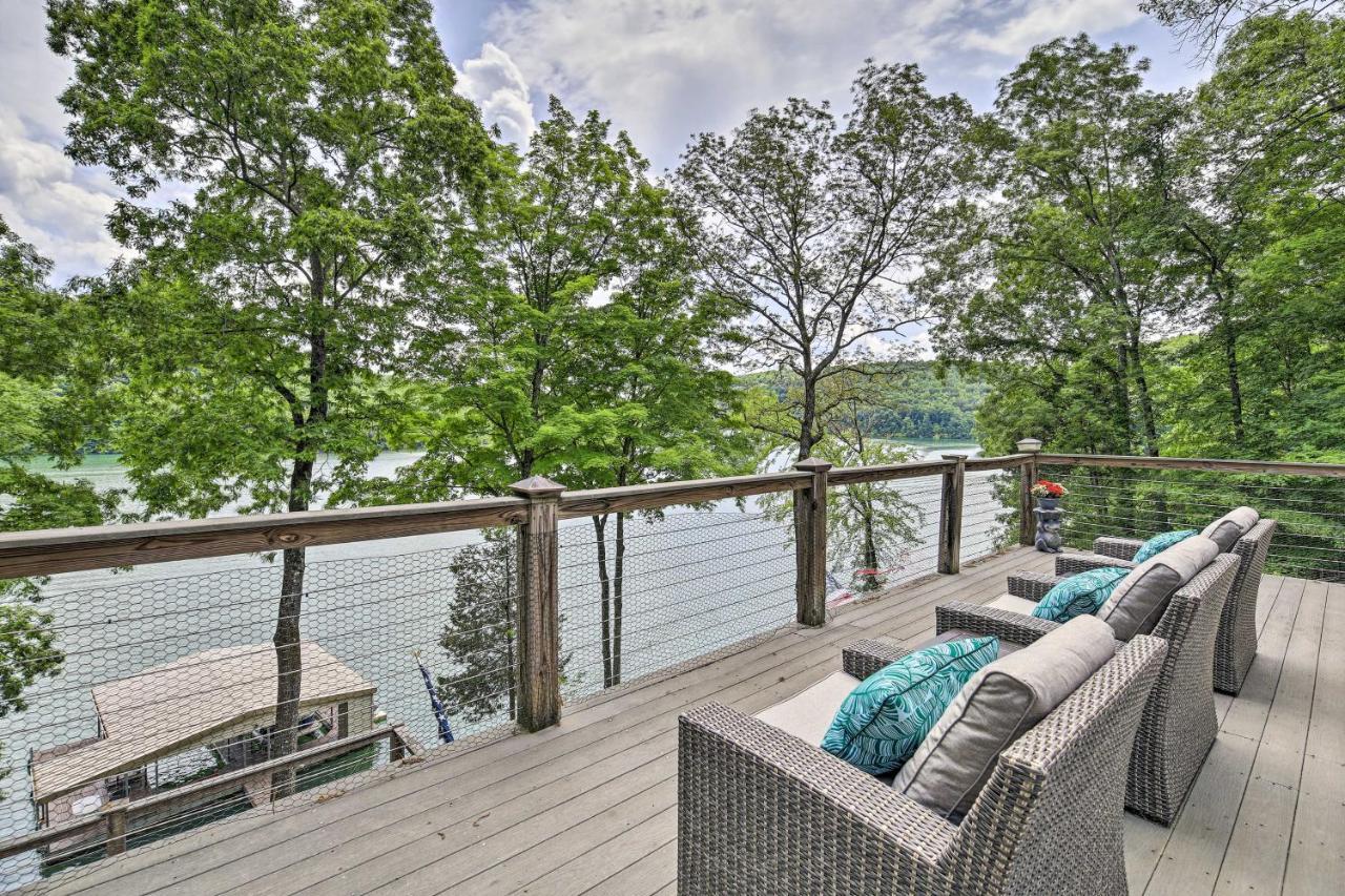 Inviting Family Abode With Dock On Norris Lake! Caryville Екстер'єр фото
